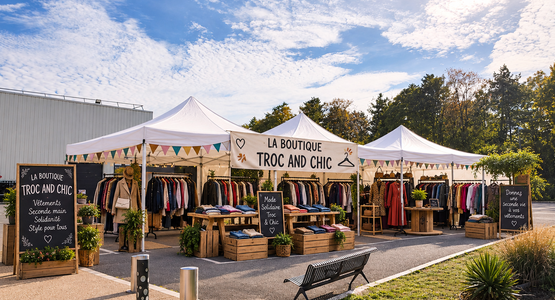 La boutique solidaire au CTM